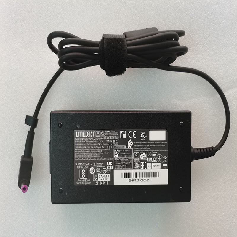 LITEON 20V6A PA-1121-76 5.5mm 120W Adapter OEM For Intel NUC 13 Pro Kit NUC13ANK