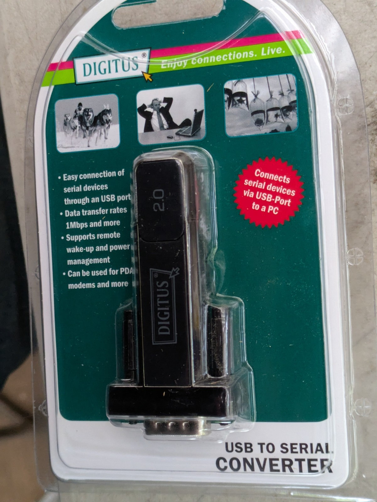 Digitus DA-70156 USB to Serial Adaptor