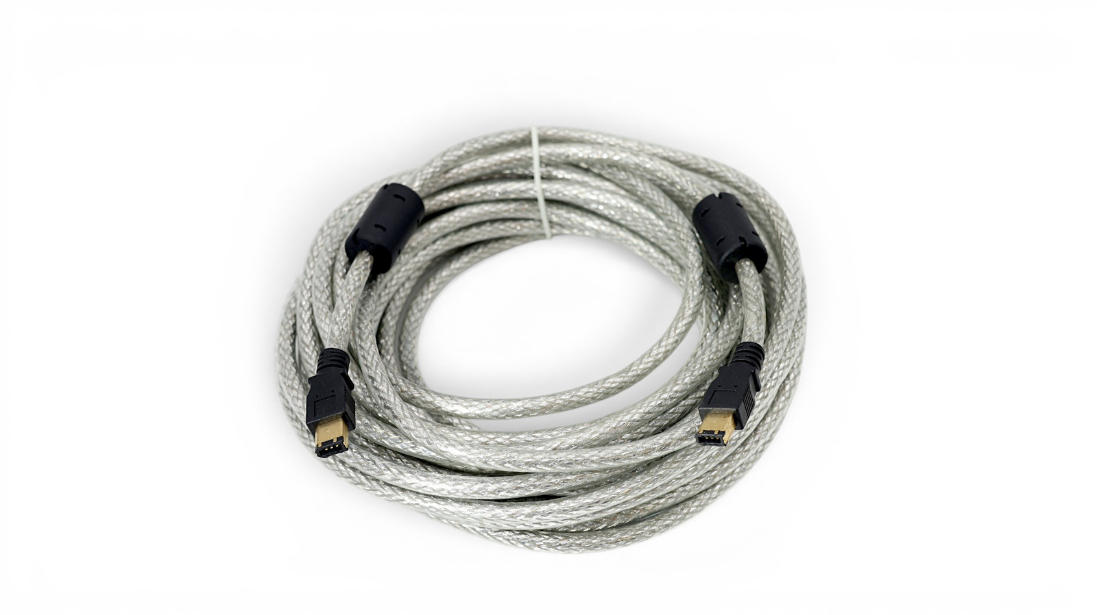 10m Firewire Cable 6 Pin to 6 Pin - Silver