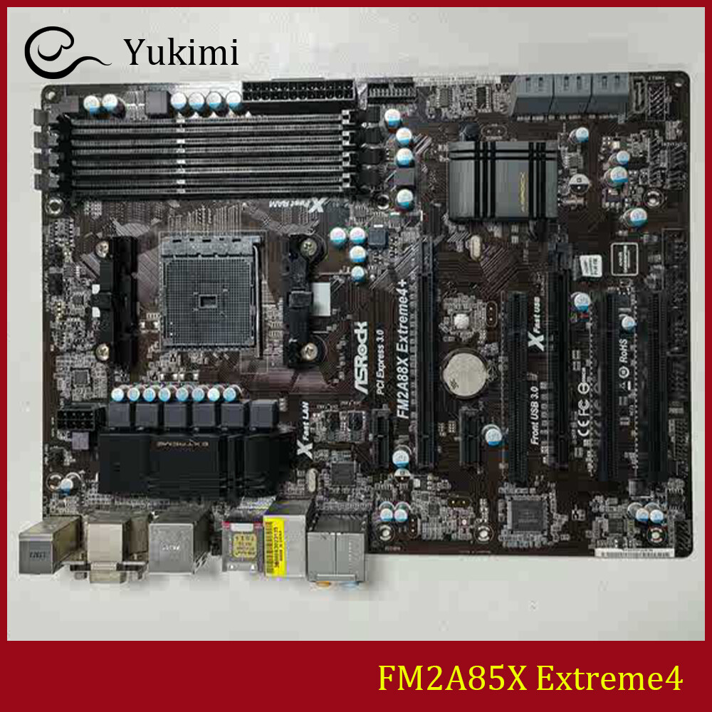 FOR ASROCK FM2A85X Extreme4 DVI HDMI VGA DDR3 AMD 64GB Motherboard Test OK