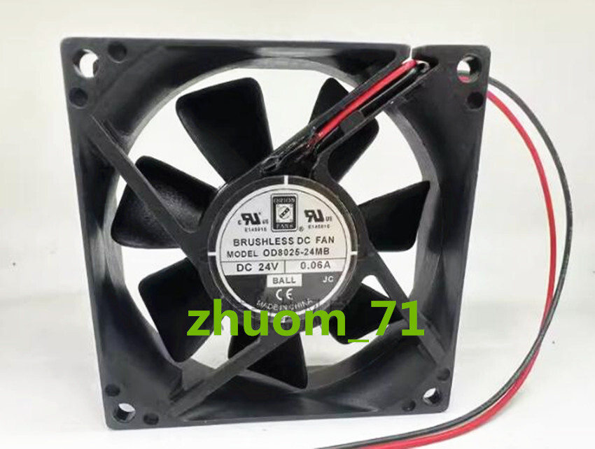 1PC ORION FANS 8CM OD8025-24MB DC24V 0.06A 80*25MM inverter cooling fan