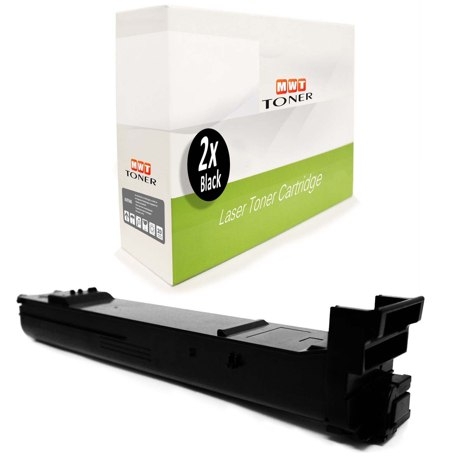 2X MWT Toner BLACK Compatible For HP Color Enterprise Füow M-880-Z Mfü M-880-Z