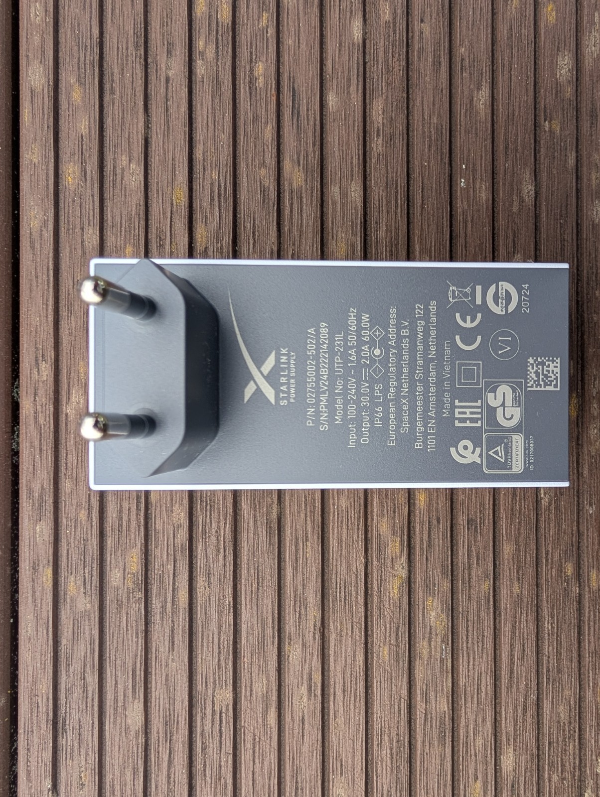 Power supply Starlink mini