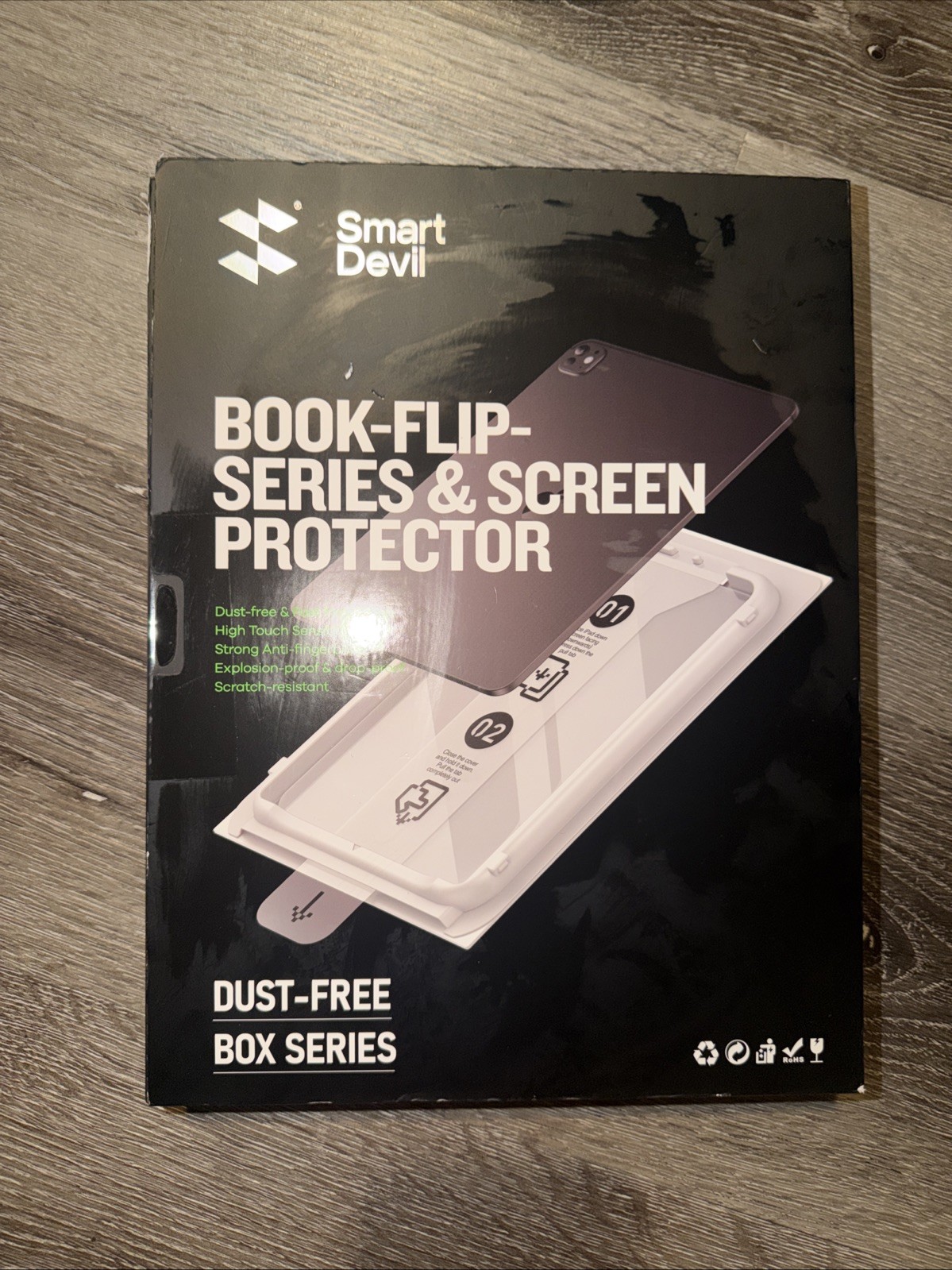 2 SmartDevil Book-Flip Series Screen Protector iPad Pro 11-inch 2024/2025 M4/M5