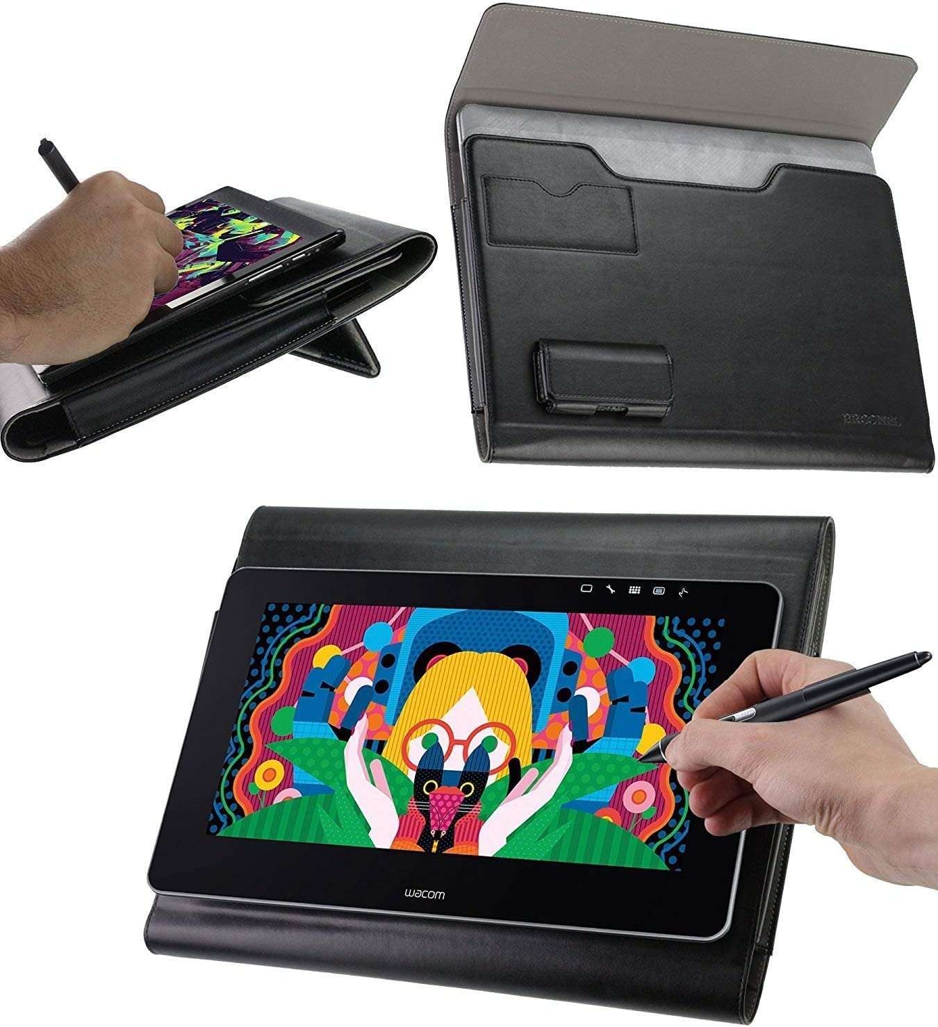 Broonel Black Case For HUION L4S LED Light Box