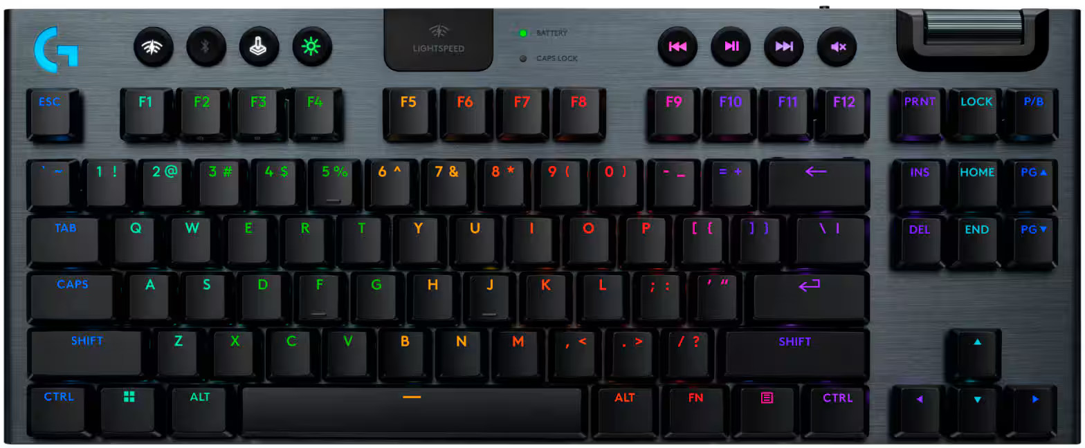 Logitech G915 X Lightspeed TKL Wireless Mechanical Gaming Keyboard Linear