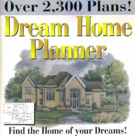 Dream Home Planner PC CD over 2,300 DIY house plans build own rooms CAD program