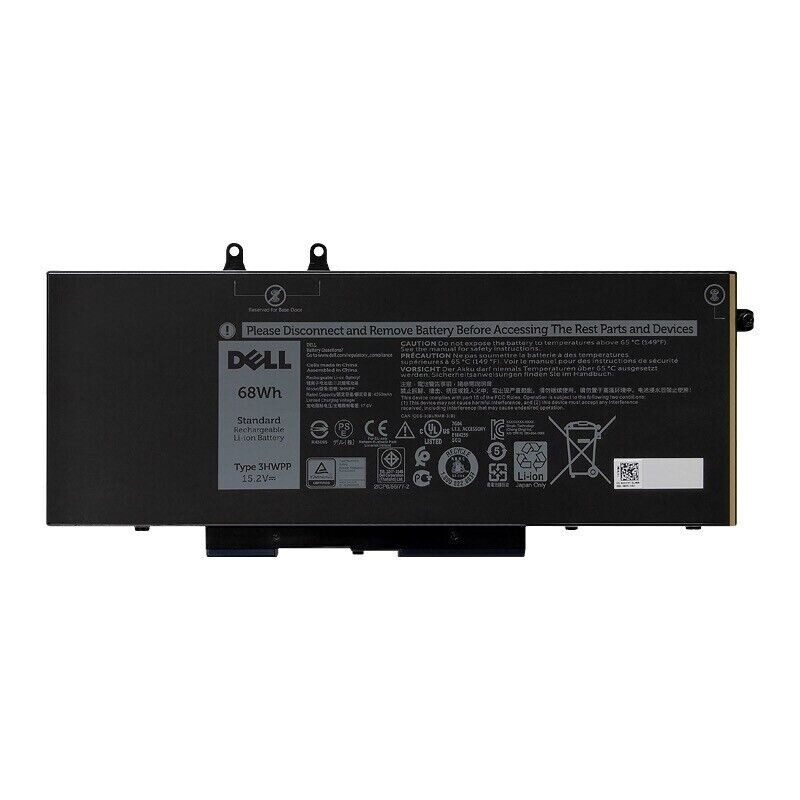 Genuine 68Wh Dell 3HWPP Battery ForDell Latitude 5401 5501 5410 5510 E5411 E5511