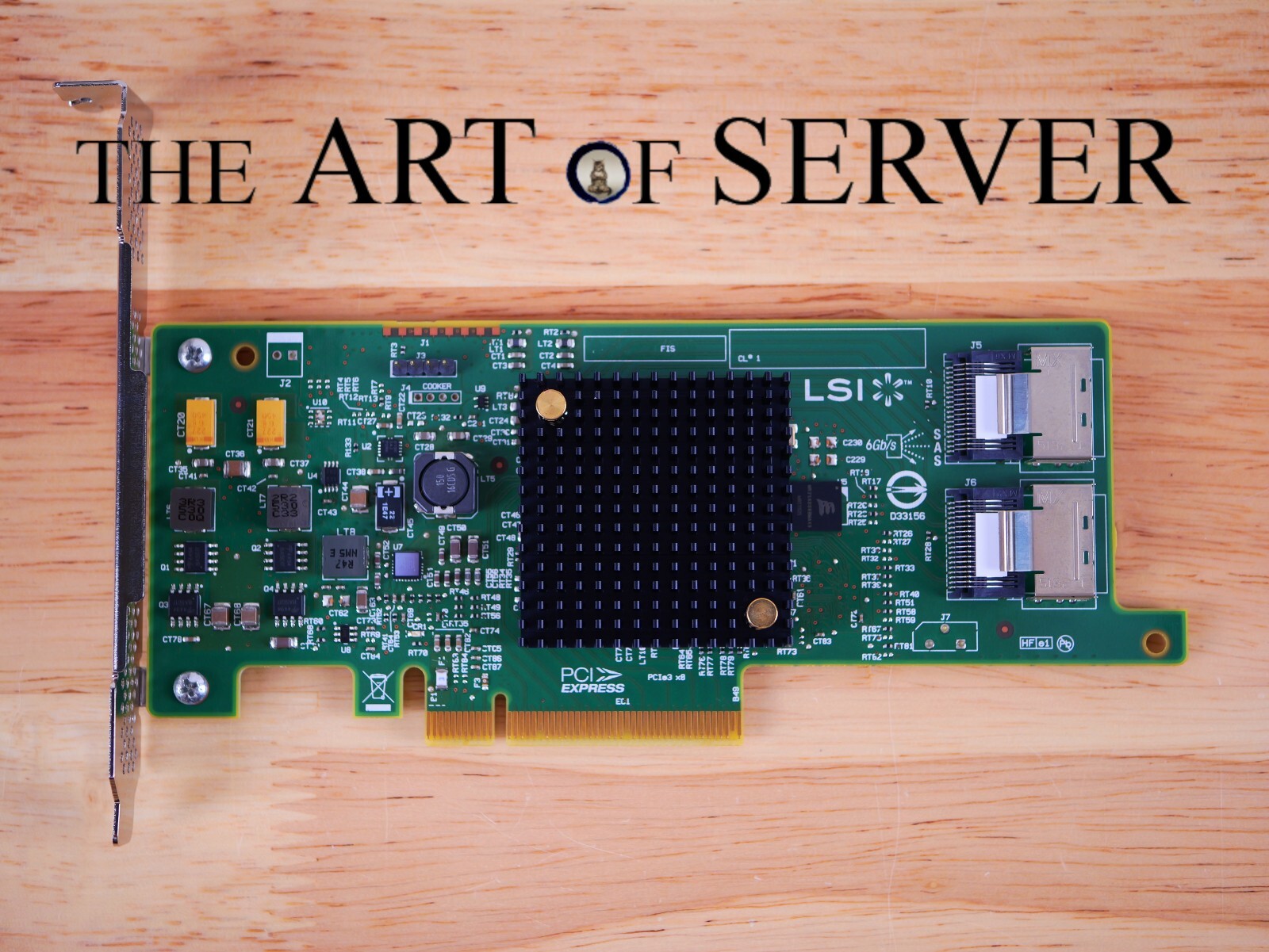 Dell 4TMJF LSI 9207-8i 6Gbps SAS PCIe 3.0 HBA P20 IT Mode ZFS TrueNAS UNRAID
