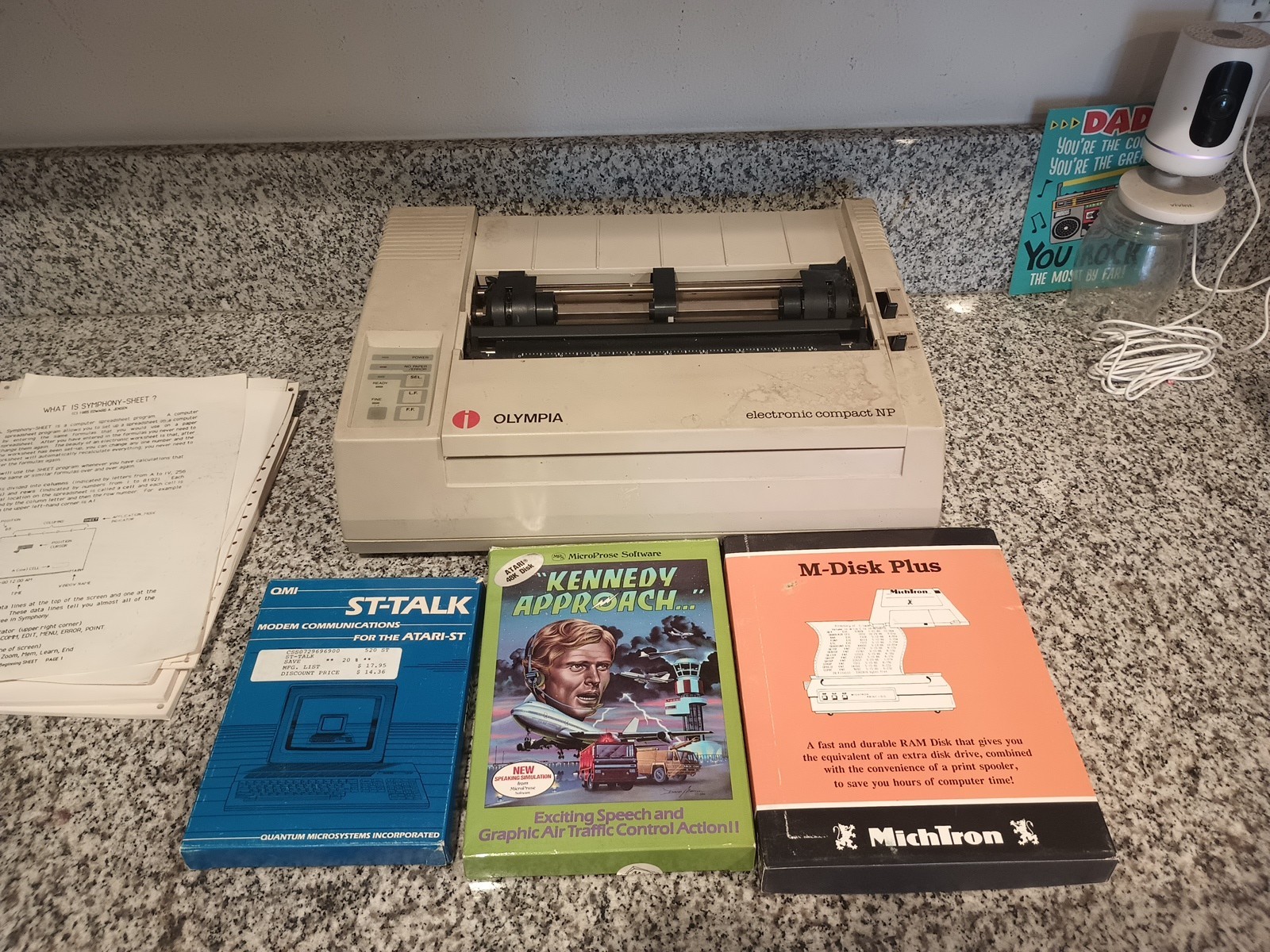 Olympia Electronic Compact Np Model AC 120v