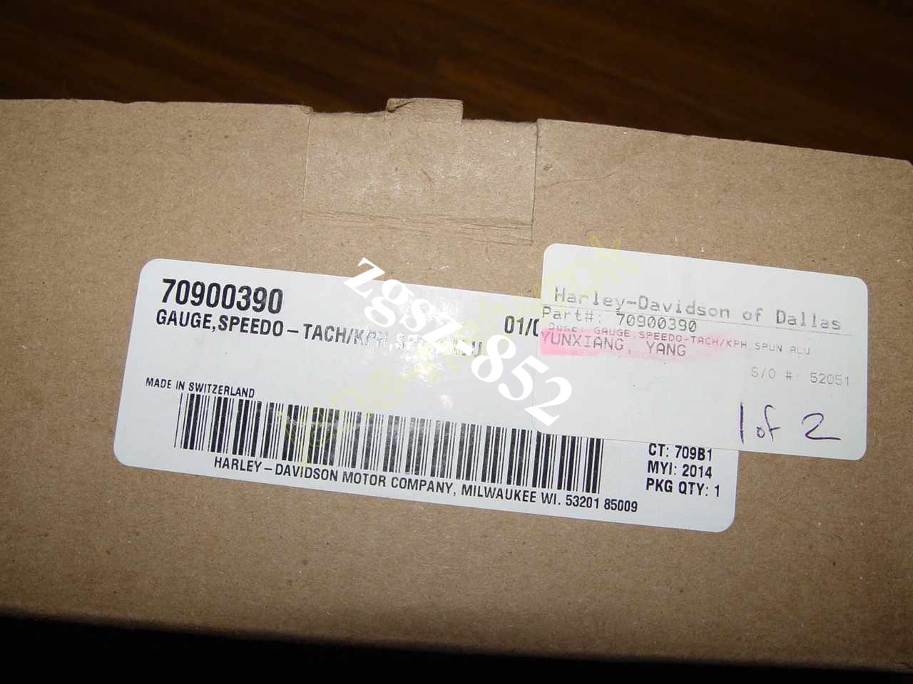 1PC Motorcycle 70900390 original tachometer odometer kilometer meter DHL/FedEX