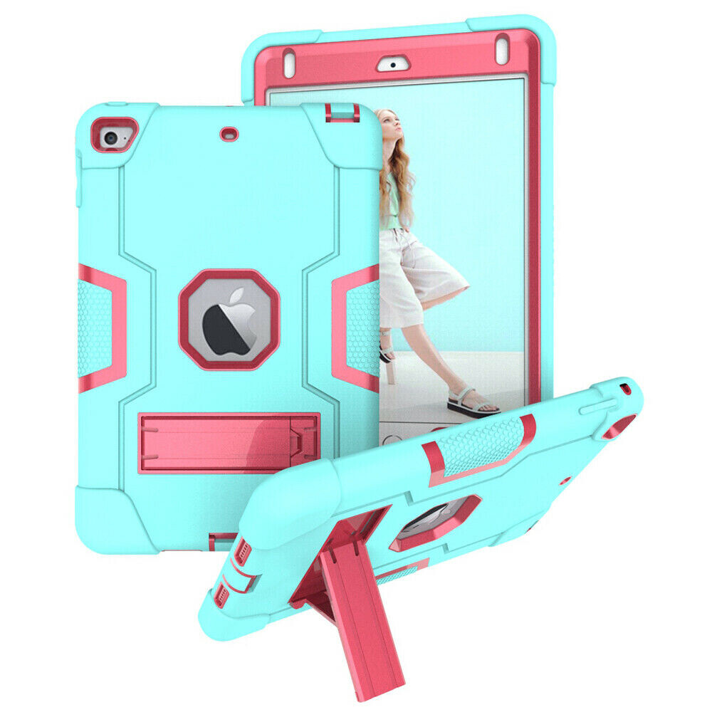 For iPad Mini 5 4 Case Hybrid Armor Rugged Cover iPad Mini 5 Screen Protector