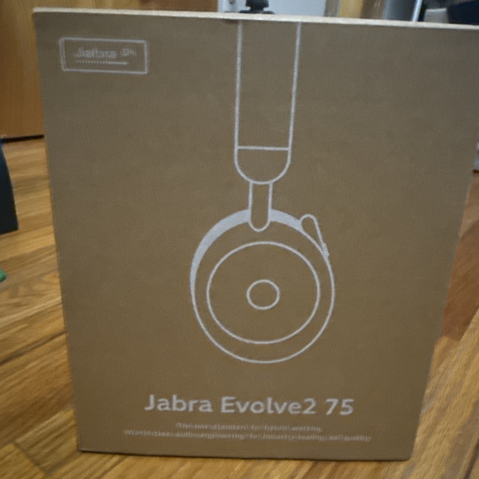 Jabra Evolve2 75 Wireless Headset ANC Bluetooth USB-C Link NEW