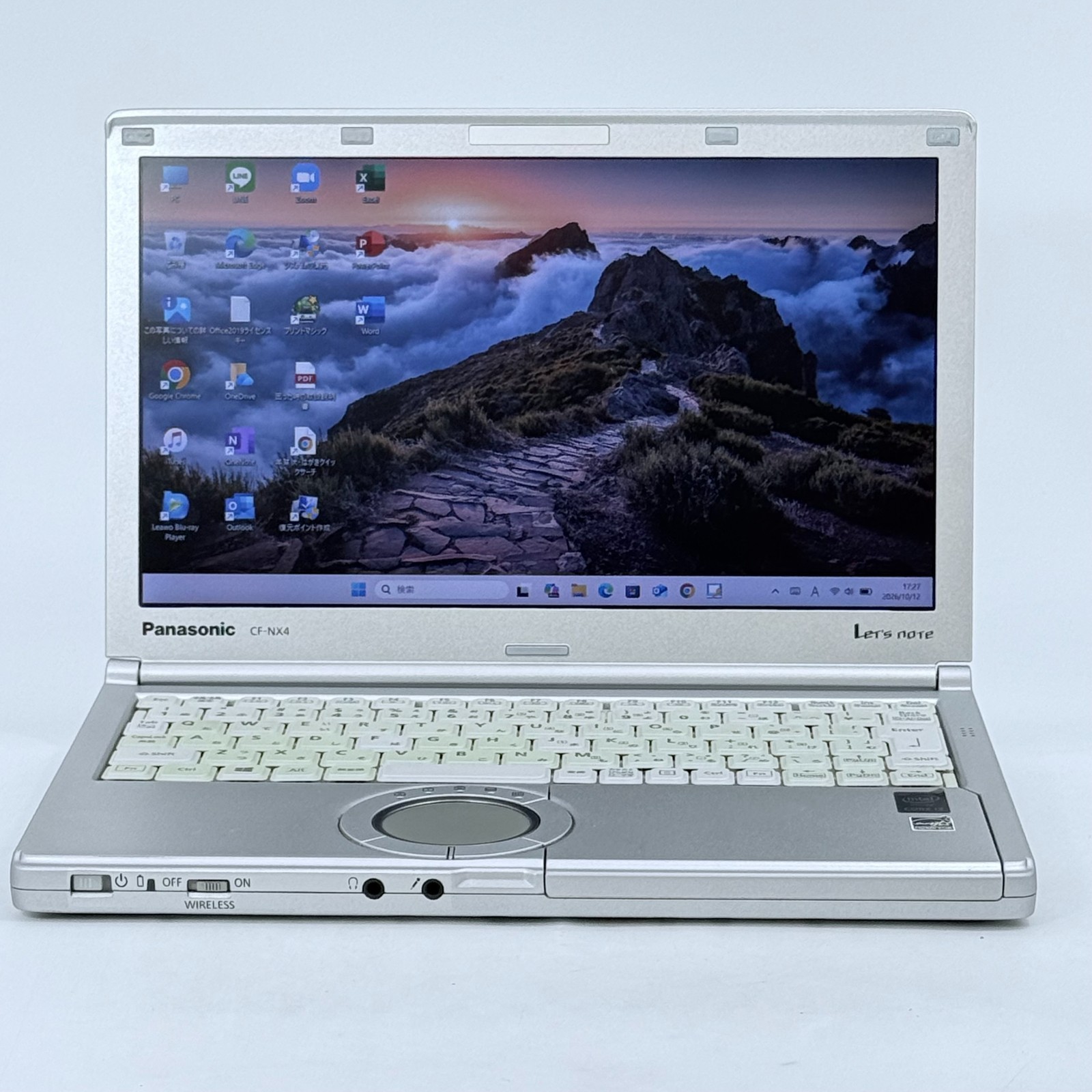 Panasonic Let's Note CF-NX4 Core i3 5th 4GB HDD320GB Win 11 Pro 12.1 in Japan