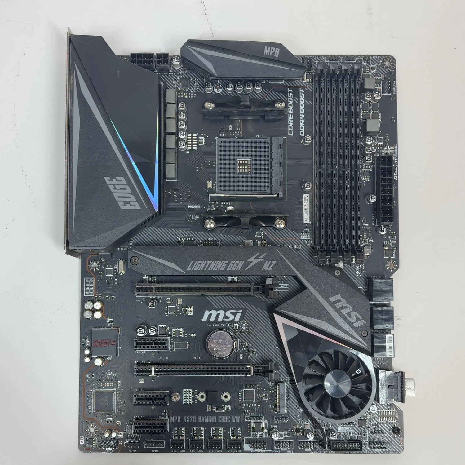 MSi MPG X570 Gaming Edge WiFi AM4 ATX AMD DDR4 Motherboard