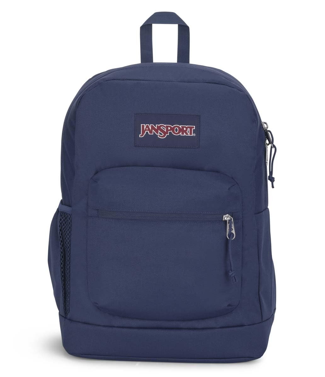 JanSport 26L Cross Town Plus Backpack, Navy One Size,