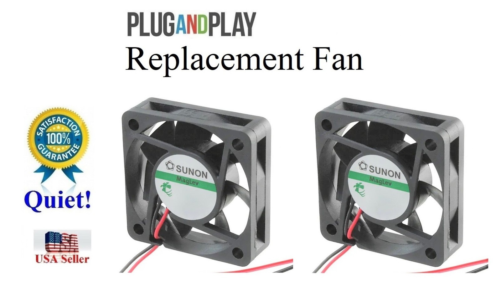 Quiet Version D-Link DES-3350 Fan Kit, 2x Sunon 12~18dBA Noise Best HomeNetwork