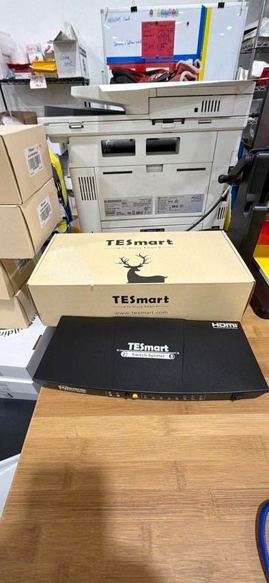 TESMART HDMI 2*8 SWITCH SPLITTER