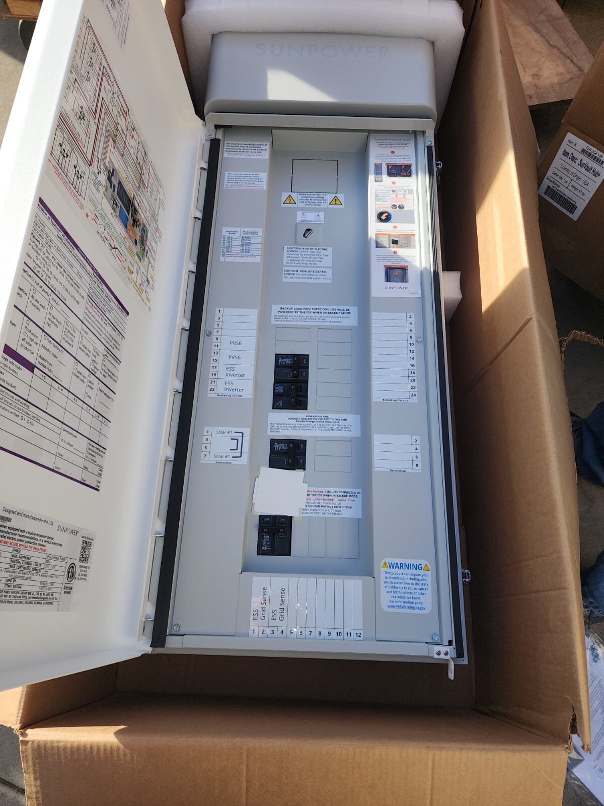 Sunpower Sun Vault Hub+