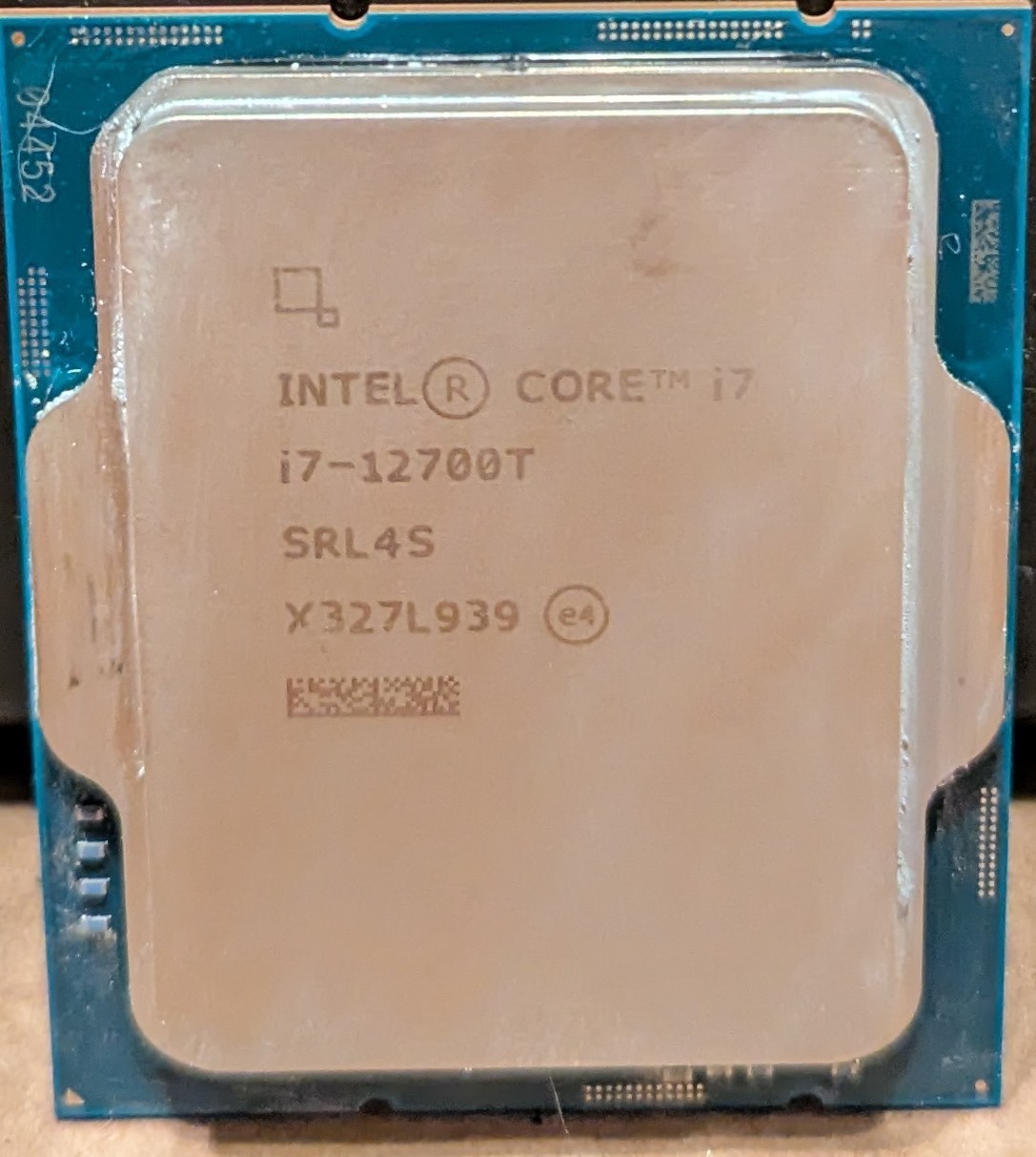 Intel Core i7-12700T 12th Gen CPU