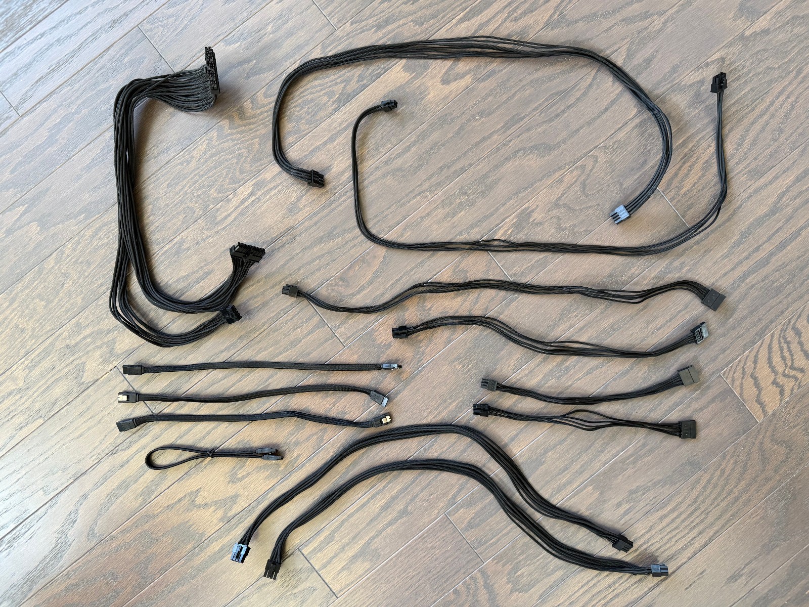 Custom CableMod ModFlex Power Cable Set – Series CSX for Corsair AX860 – Black