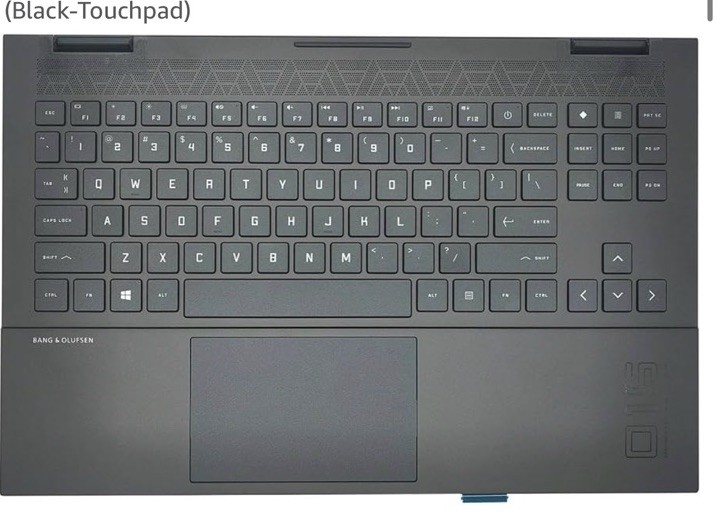 Palmrest w/RGB Backlit Keyboard For HP OMEN Laptop 15-EK 15-EN M00667-001 USA