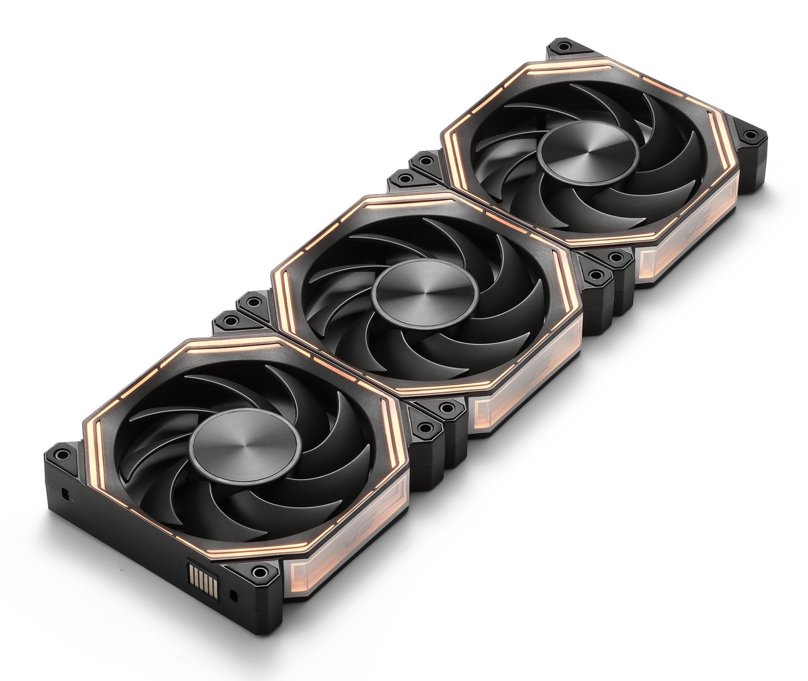 darkFlash INF34 120MM PC Case Fan, Daisy-Chain, up to 2000RPM Cooling, 4-Pin ...