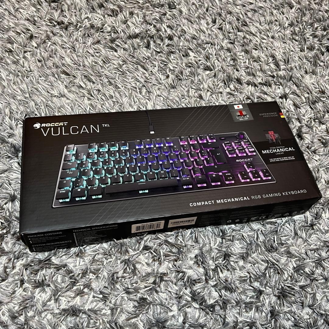 Roccat Vulcan TKL ROC-12-285 JP Wired Mechanical Gaming Keyboard Used