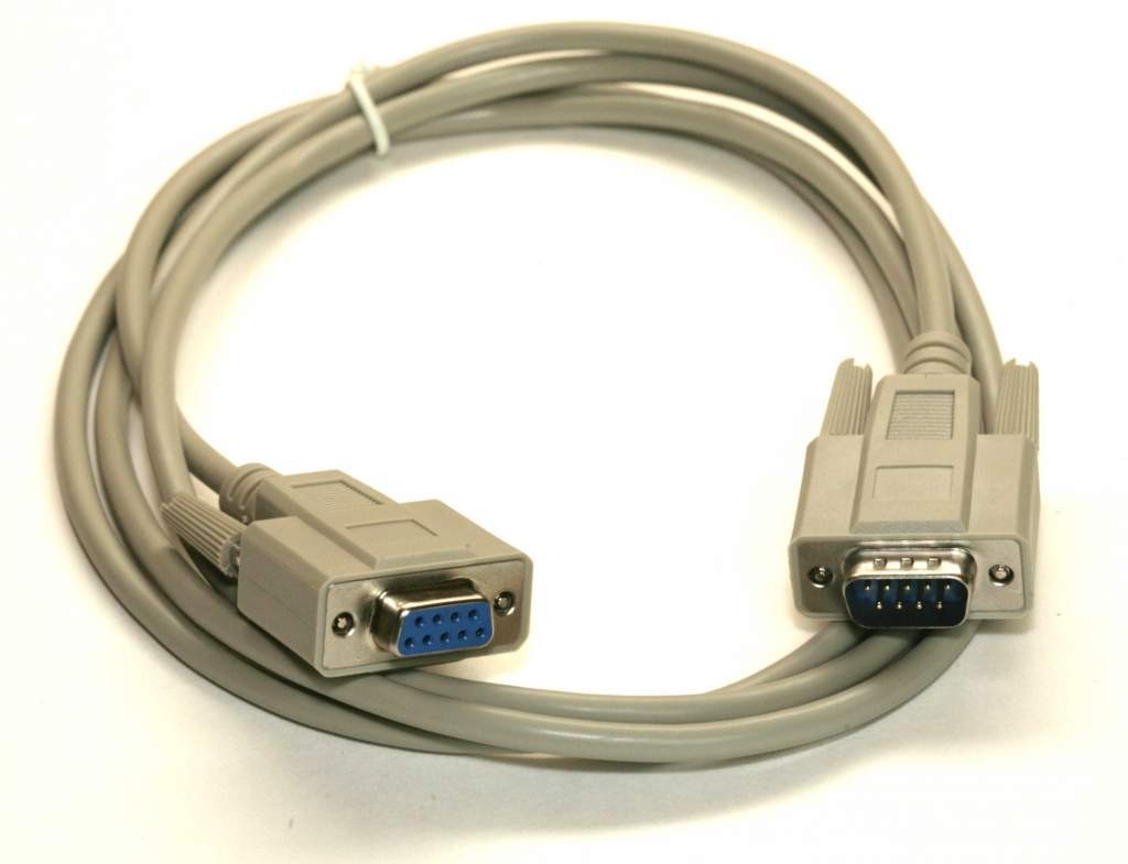 6FT DB9M to DB9F Serial Cable Extension Male Female RS232 D-SUB-9