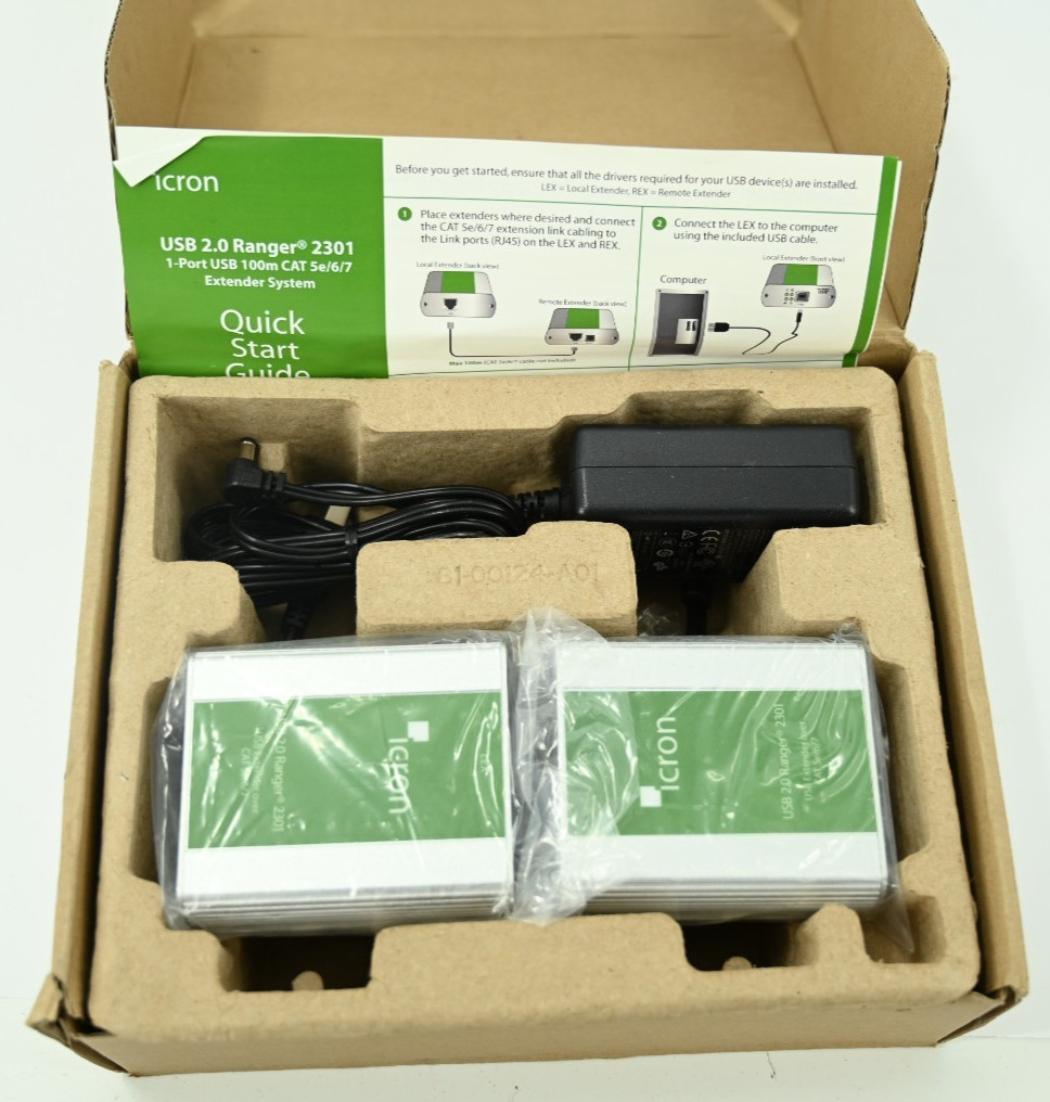 Icron USB 2.0 Ranger 2301 5e/6/7 Extender System NEW in Box