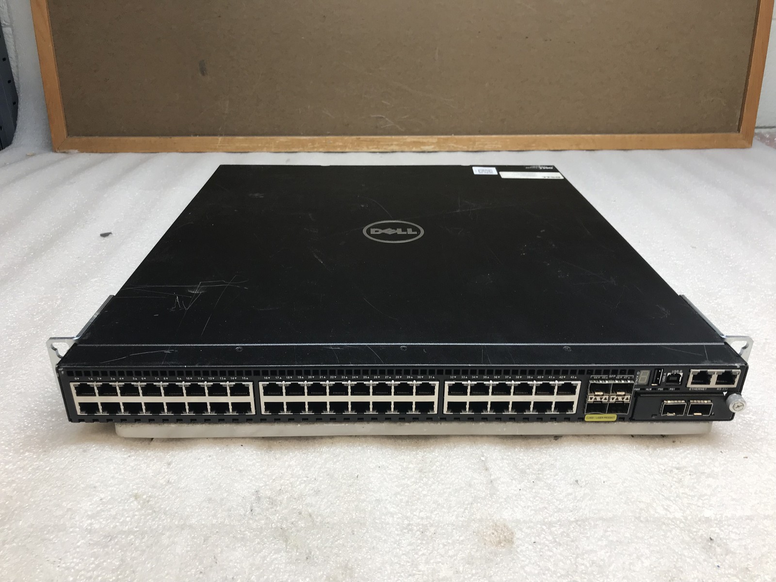 Dell Force10 S60-44T Giagabit Network Switch 44-Port 10GbE SFP+ with Power Cable
