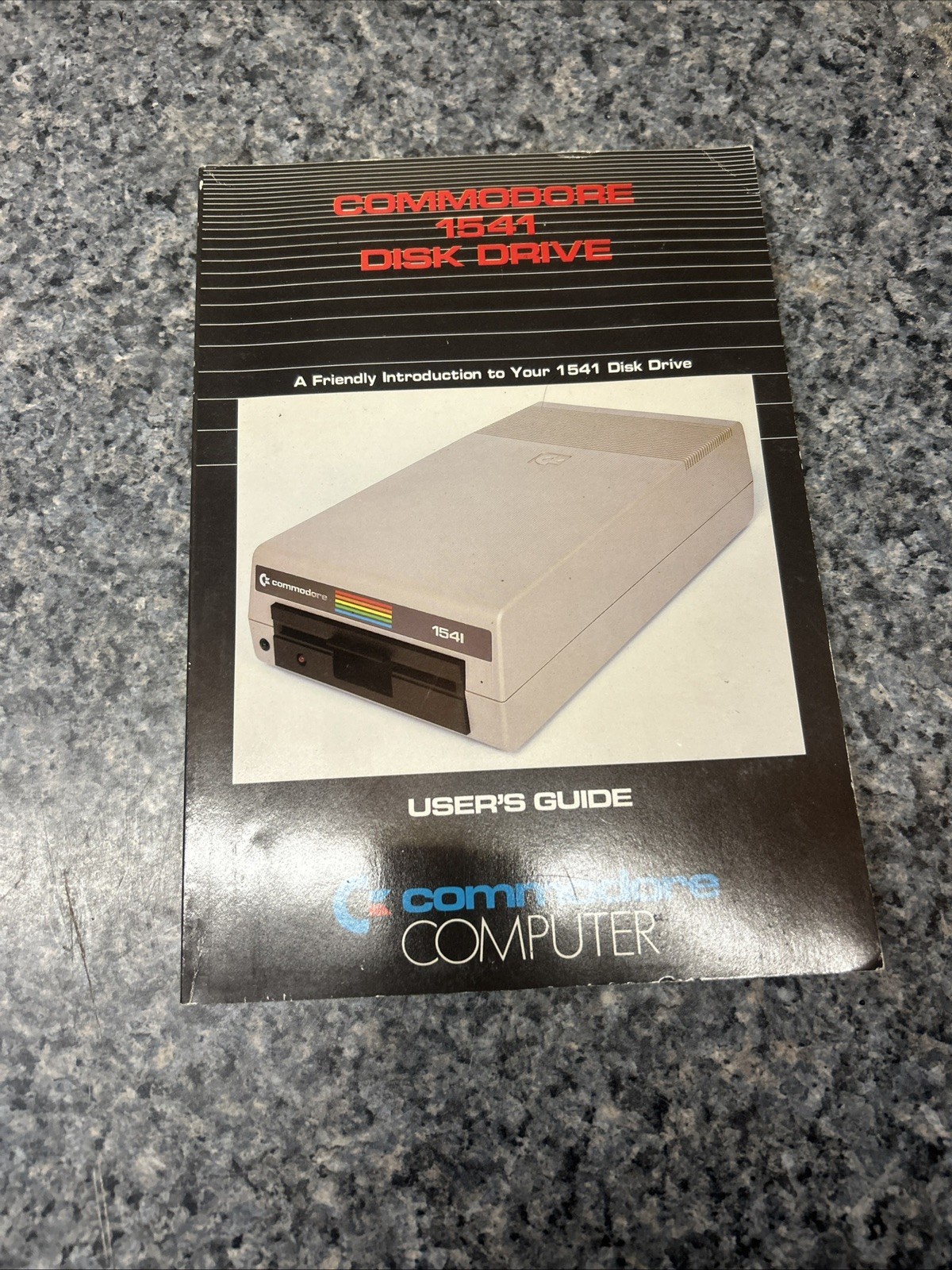 Commodore 1541 Disk Drive Computer User's Guide Manual - Vintage 1982 QUICK SHP