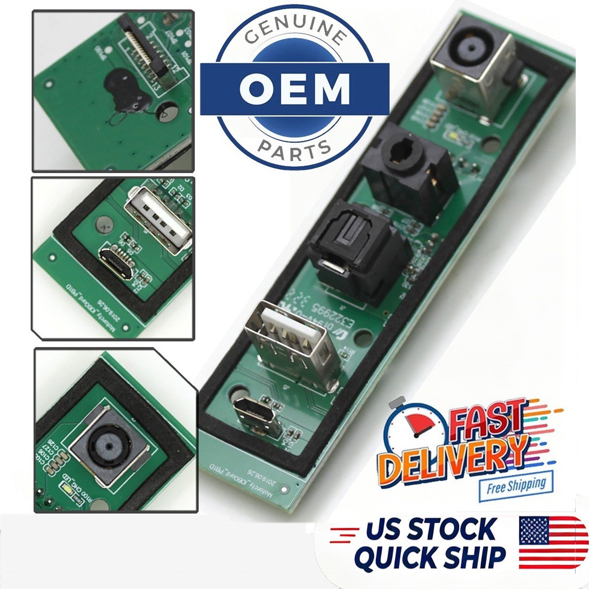 OEM HYPERBOOM USB Charging Port Board Power Motherboard fit Logitech UE