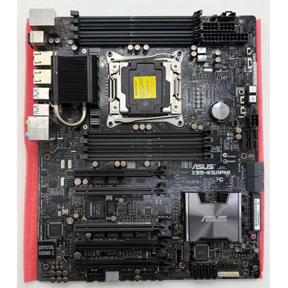 FOR ASUS X99-WS/IPMI DDR4 LGA2011 2011-V3 x99 Motherboard 100% Test Work