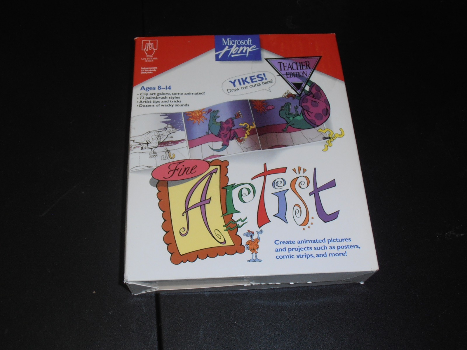 Microsoft Fine Artist (Mac, 1993) Complete