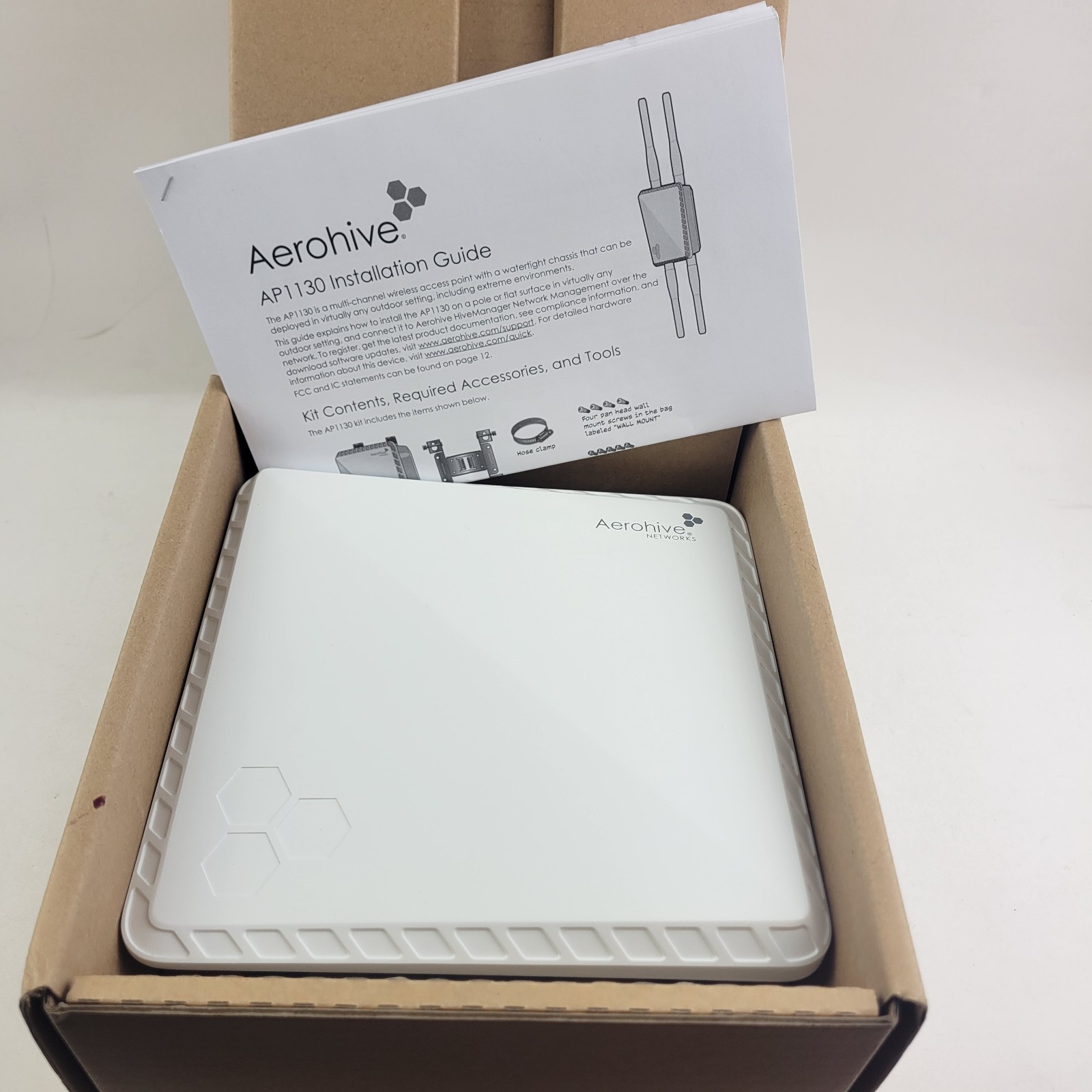 Aerohive AH-AP-1130-AC-FCC Wireless Access Point. New