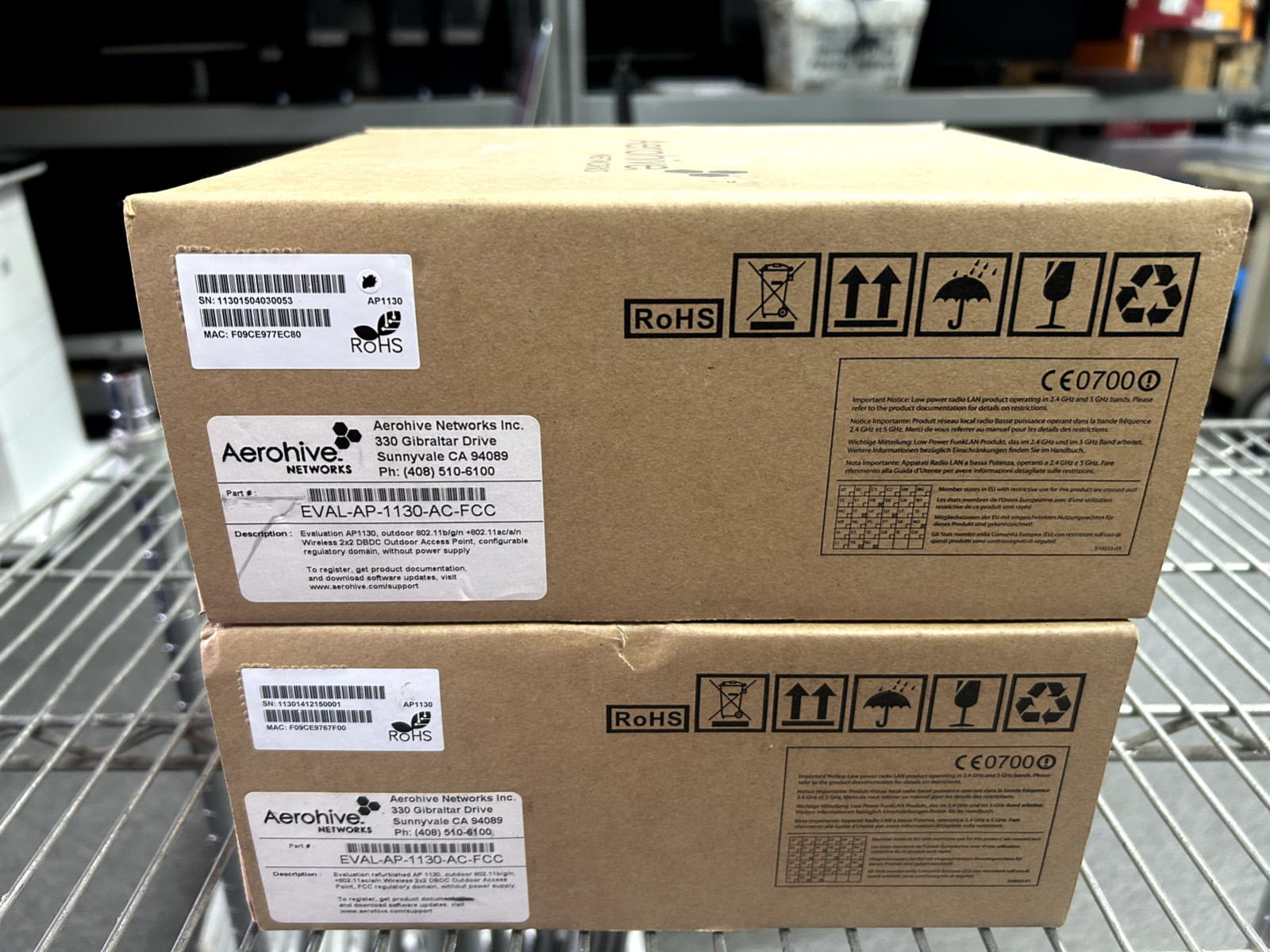 Aerohive Eval-AP-1130-AC-FCC Wireless Access Point New