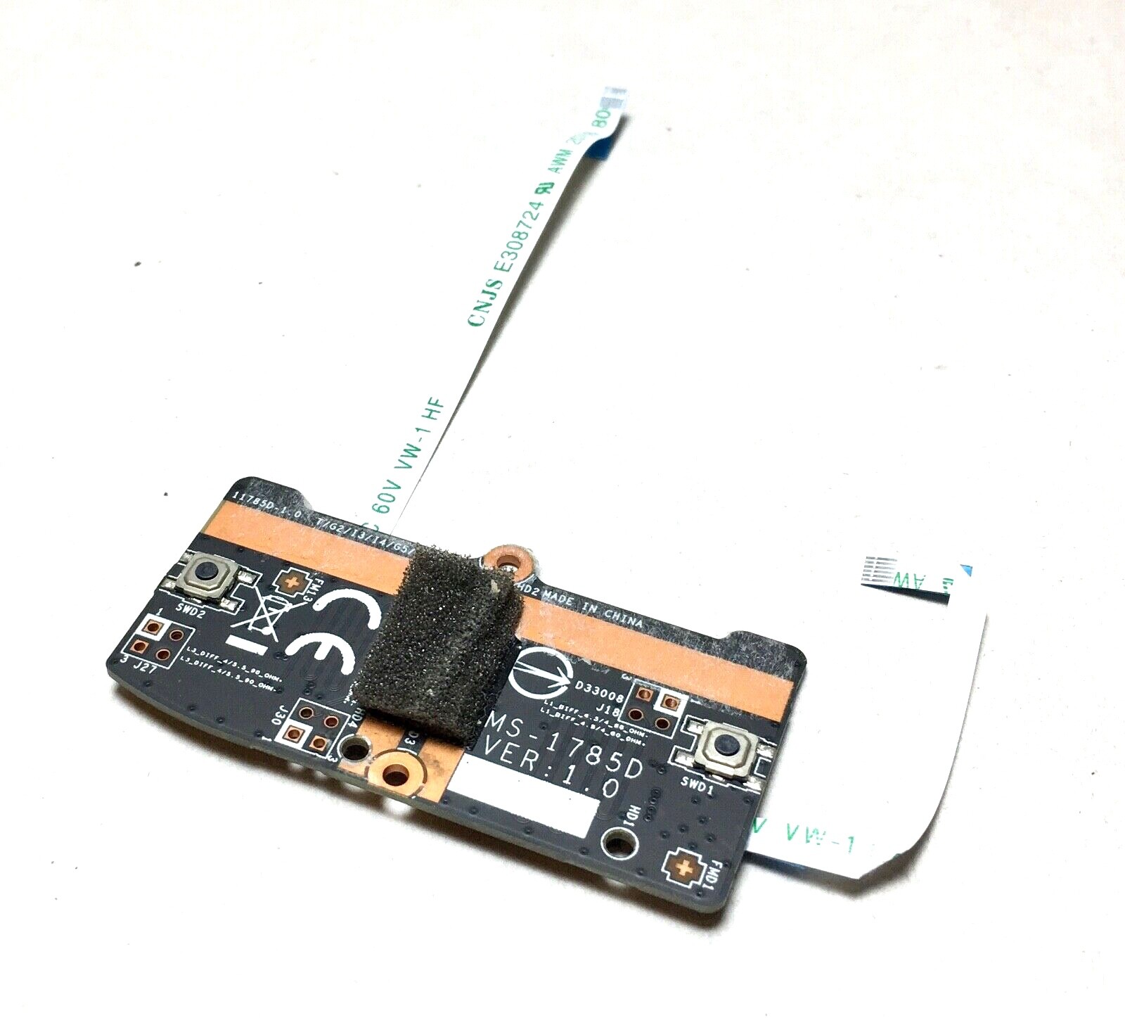 MSI GT72VR 6RE DOMINATOR PRO 17.3" GENUINE TOUCHPAD MOUSE BOARD MS-1785D