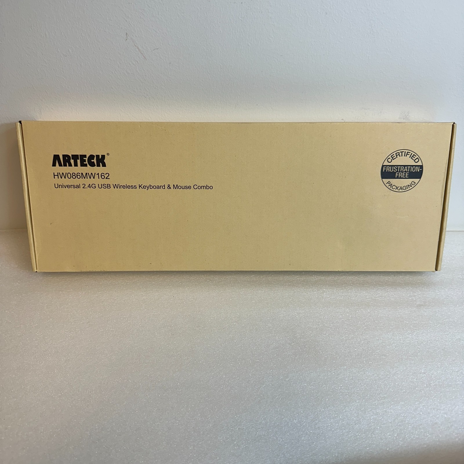 Arteck HW086MW162 Universal 2.4G USB Wireless Keyboard & Mouse Combo New In Box
