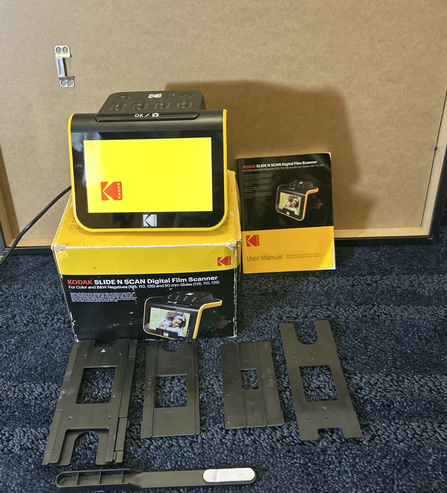 KODAK Slide N Scan Film & Slide Scanner, 5" All Angle LCD Screen 