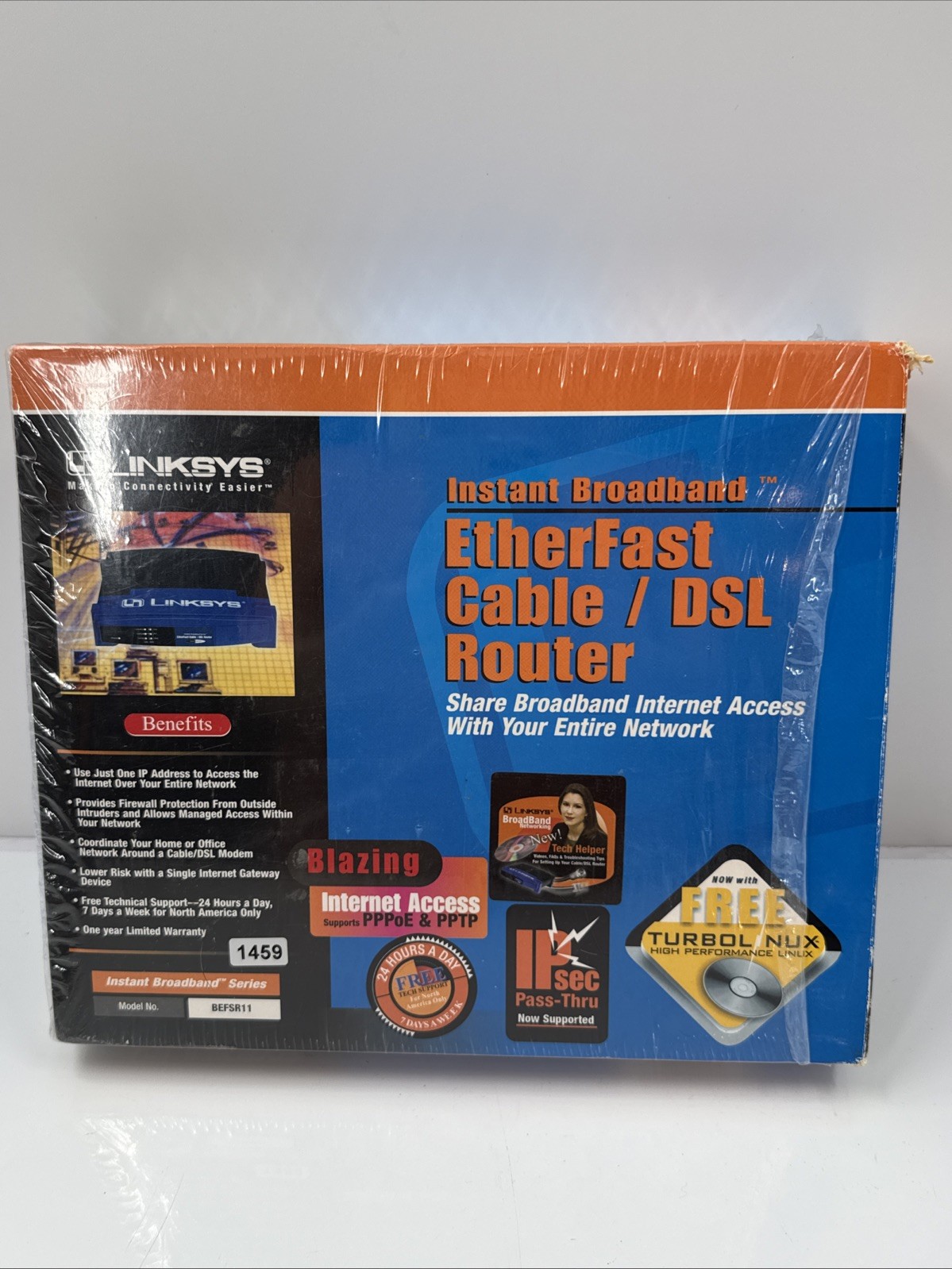 Linksys BEFSR11 Cable/DSL Router Brand New