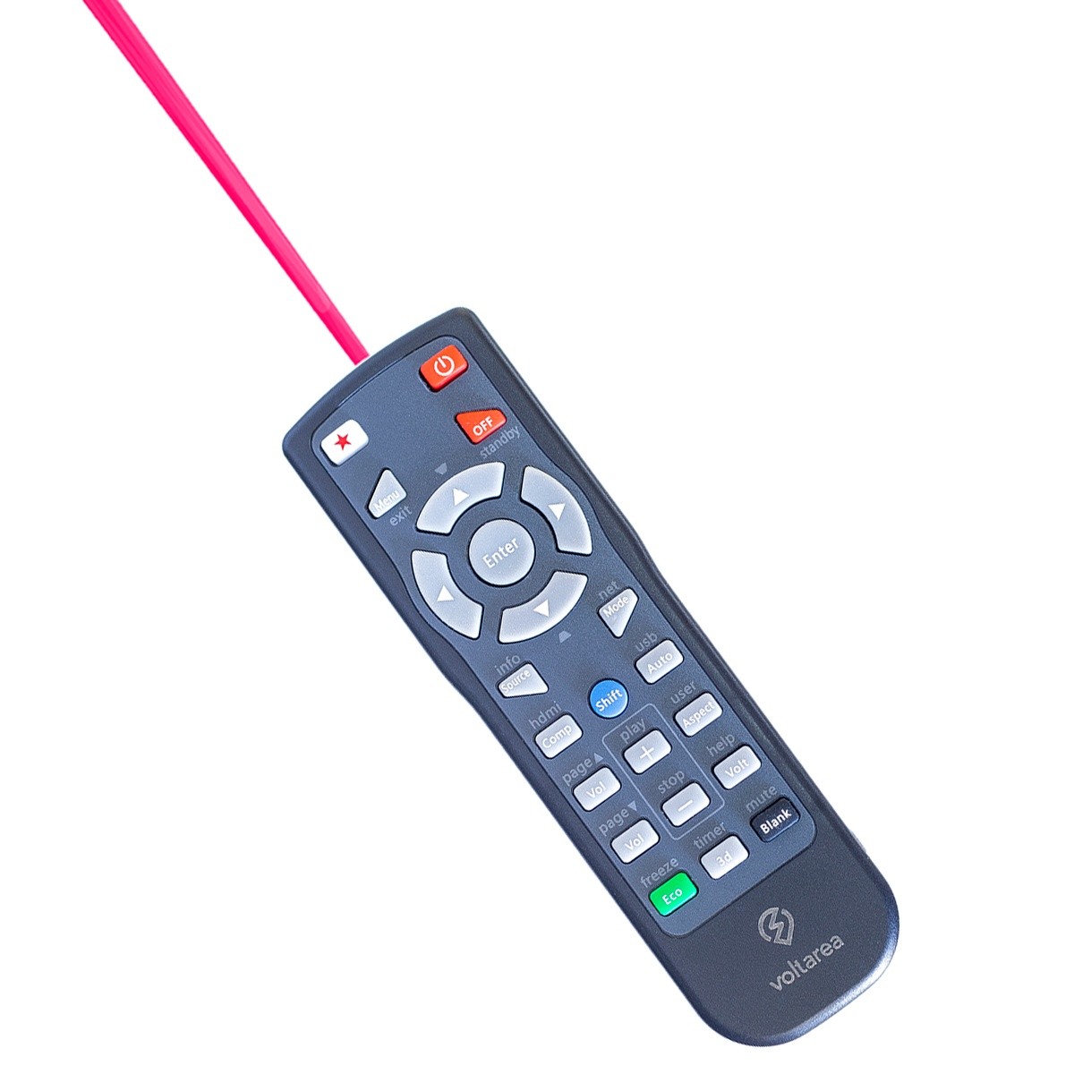 Remote Control For NEC LT10 HT410 HT510 LT20 LT35 projector with Laser Pointer