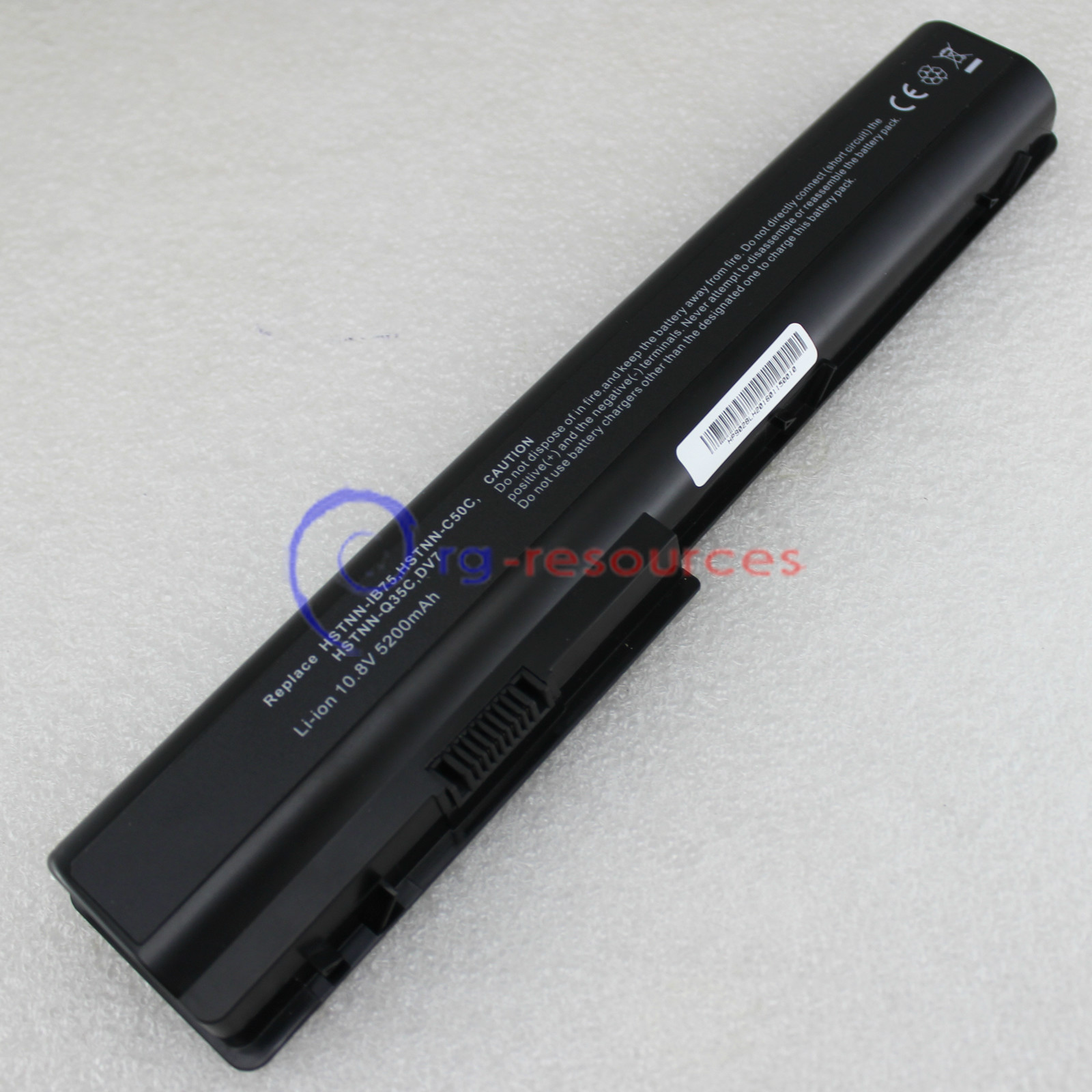 6Cell Battery For HP Pavilion dv7-1245dx dv7-1247cl dv7-1451nr SPS-480385-001