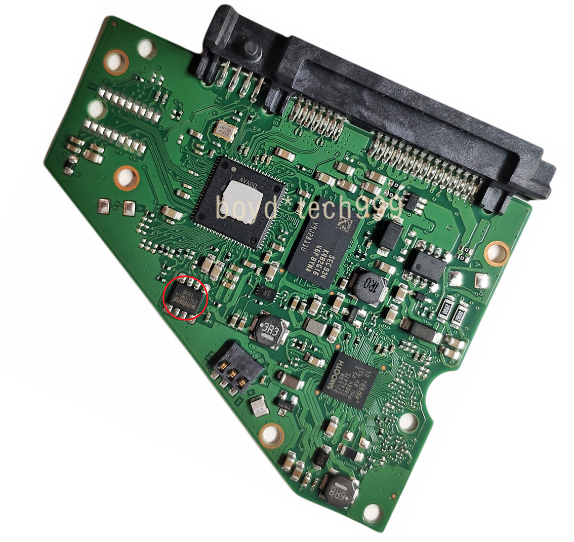 Seagate HDD PCB hard drive circuit board ST4000DM004 ST300DM007 100815595 REV D