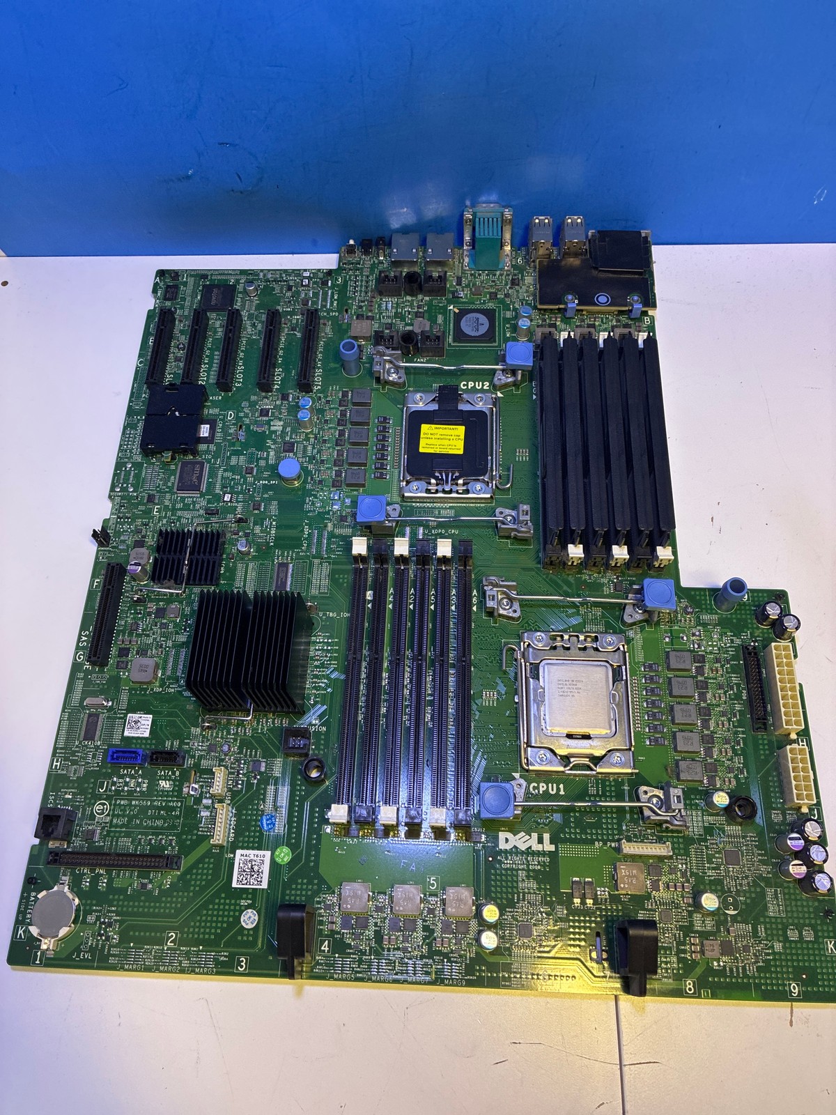 🔥 Dell 0CX0R0 PowerEdge T610 Server Motherboard System Board Intel Xeon E5538