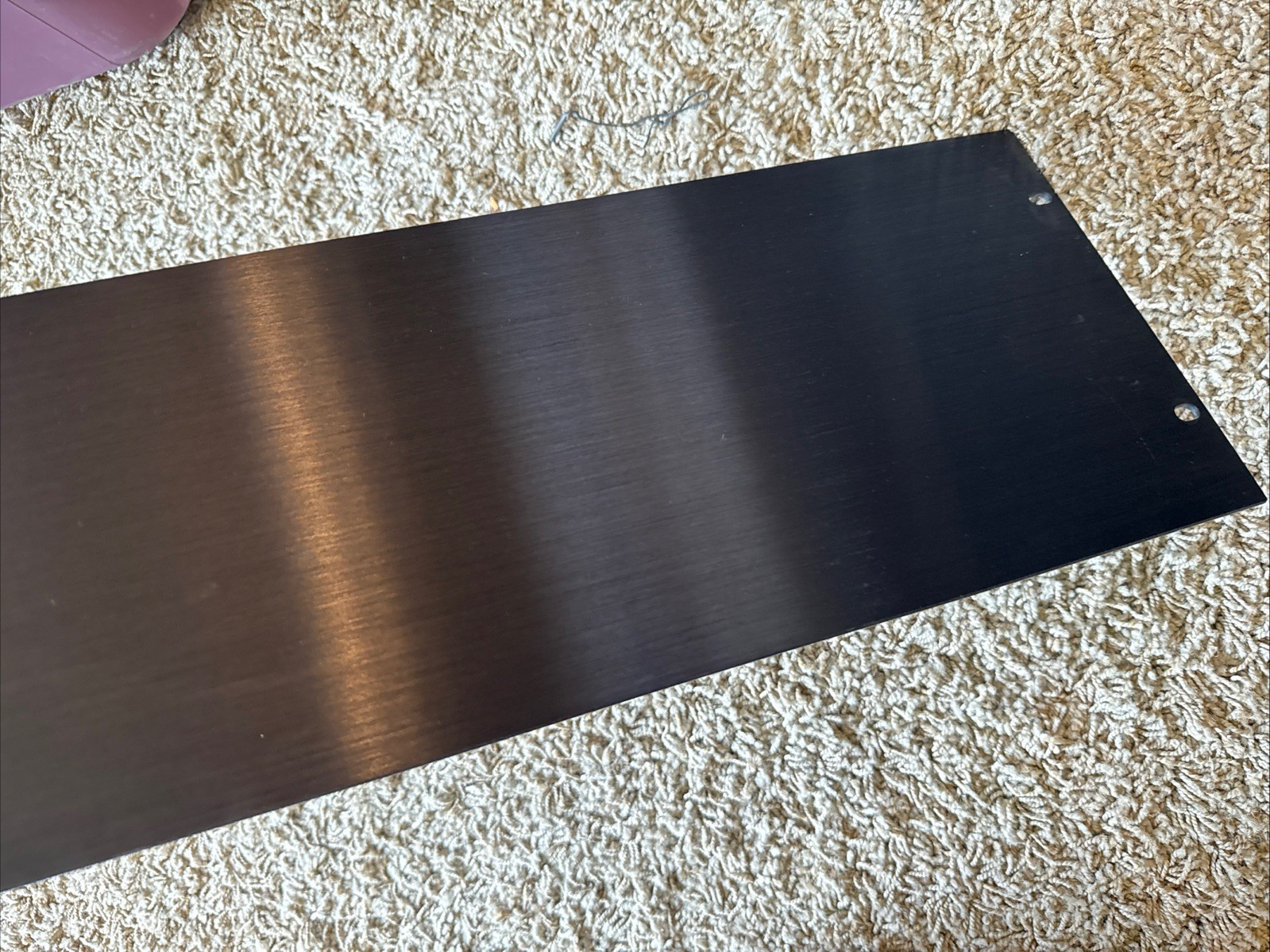 Middle Atlantic 4U HBL4 Brushed Aluminum Flat Filler Plate For AV Racks