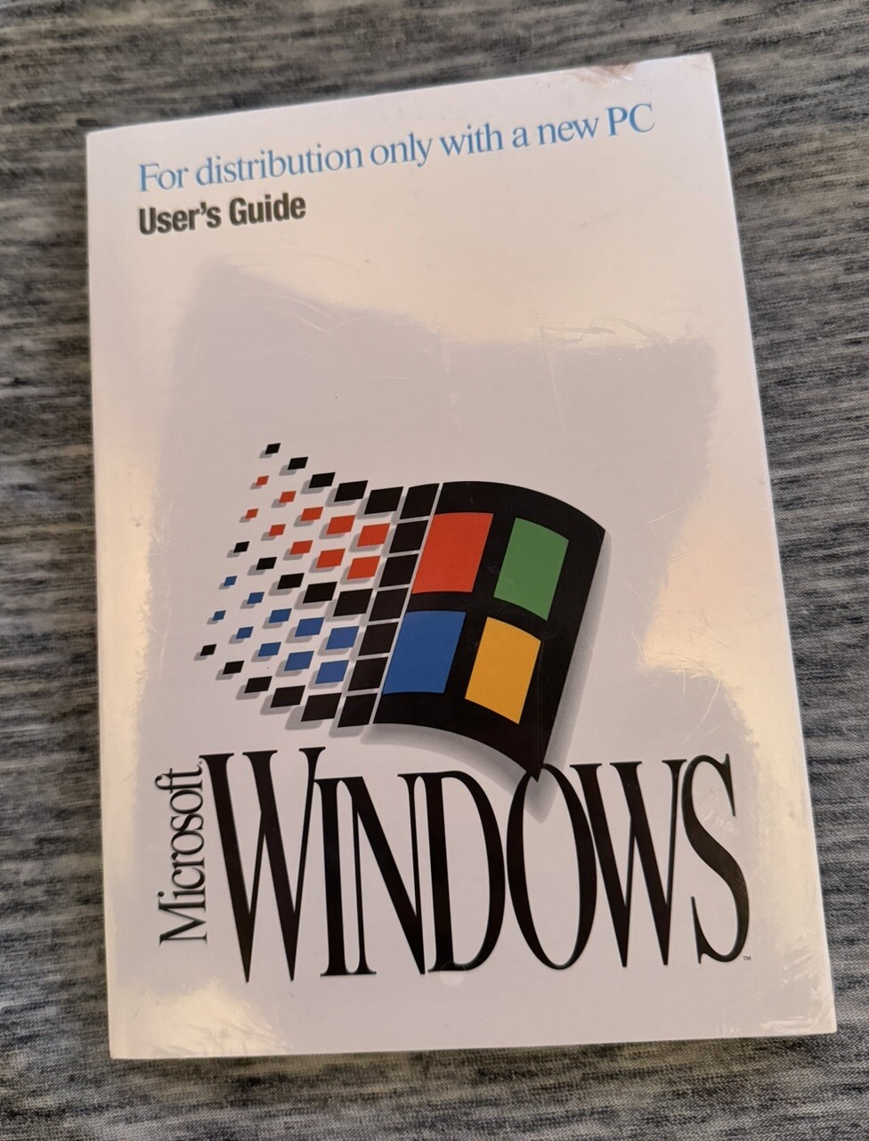 Vintage Microsoft Windows 3.1 User's Guide + Software Brand New SEALED Very Rare