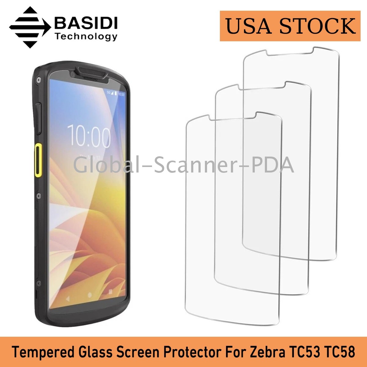 🔥6-PACK Tempered Glass Screen Protector for Zebra TC53 TC58 NEW US STOCK🔥