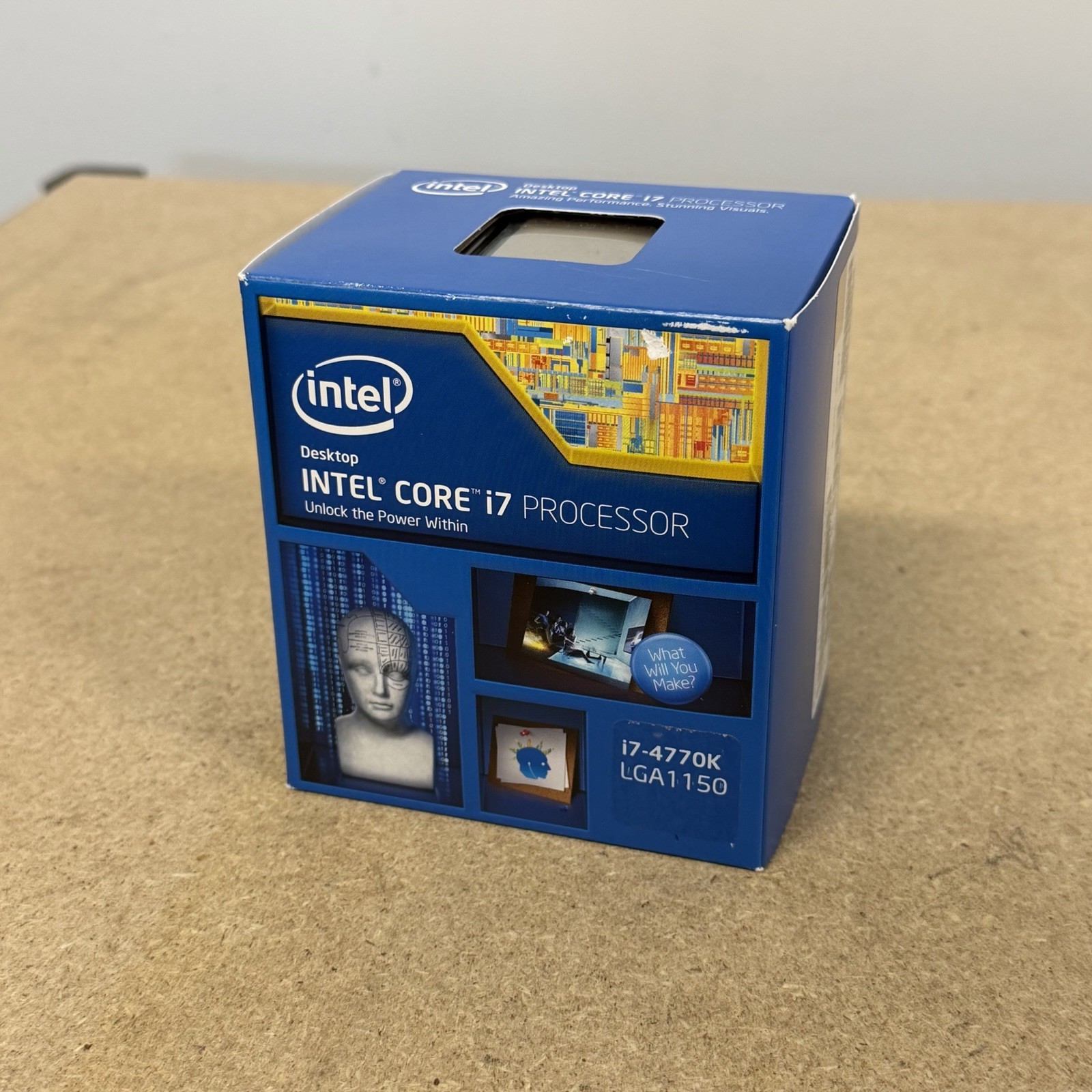 New in box Intel Core i7-4770K 3.50GHz 8MB Quad-Core LGA1150 SR147 CPU Processor