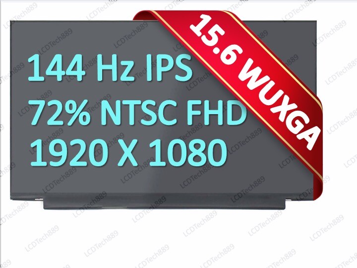 HP Spare Part# L99600-001 15.6" LCD LED Screen FHD IPS 144hz Display 15-EK1075CL